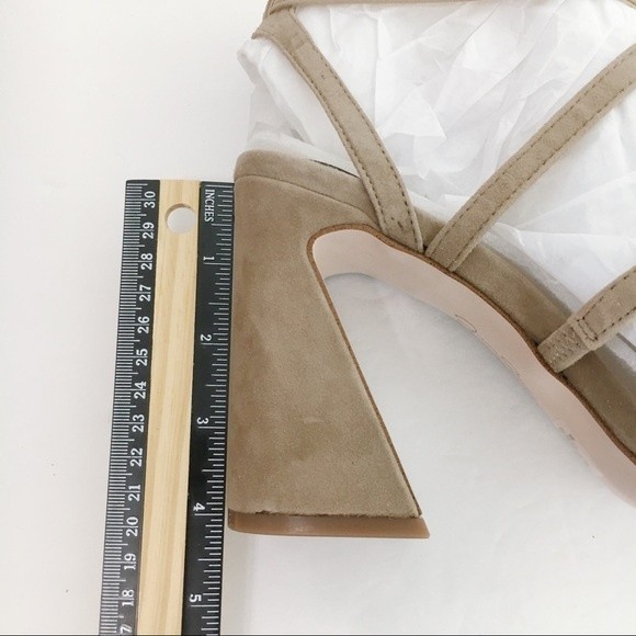 NEW Jessica Simpson Womens Size 10 Raymie Strappy Leather Sandal Heels Shoes - Picture 11 of 12